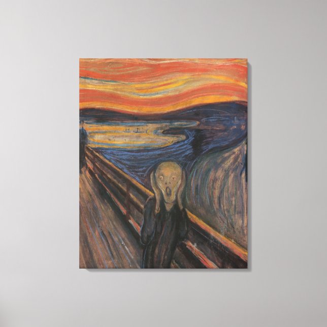 The Scream Canvas Print (Front)