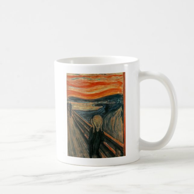 The Scream Coffee Mug (Right)