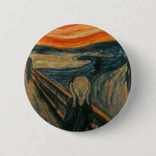 The Scream - Edvard Munch 6 Cm Round Badge