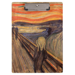 The Scream - Edvard Munch Clipboard