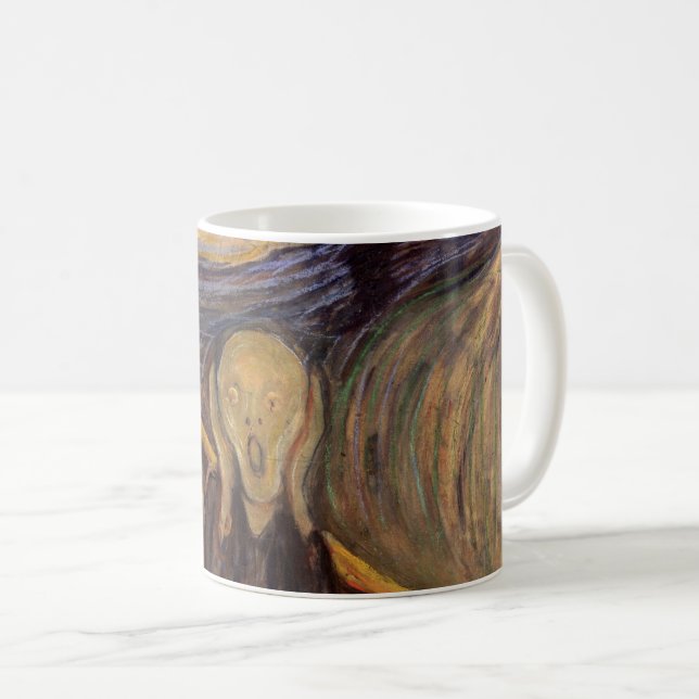 The Scream - Edvard Munch Coffee Mug (Front Right)