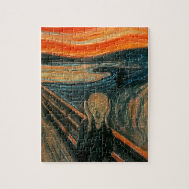The Scream (Edvard Munch) Jigsaw Puzzle (Vertical)