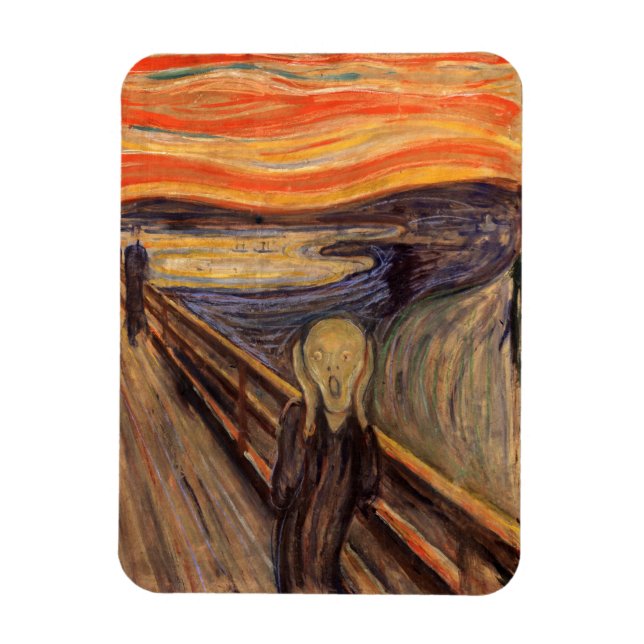 The Scream - Edvard Munch Magnet (Vertical)