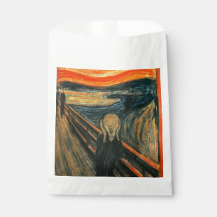 The Scream Edvard Munch Modern Expressionist Art Favour Bags