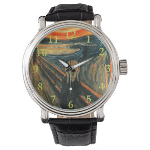 The Scream Edvard Munch Modern Expressionist Art Watch