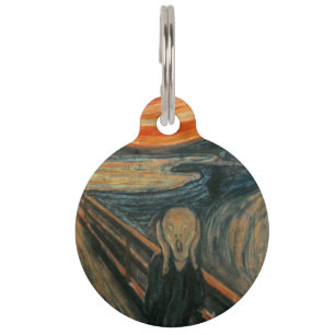 The Scream - Edvard Munch Pet Tag