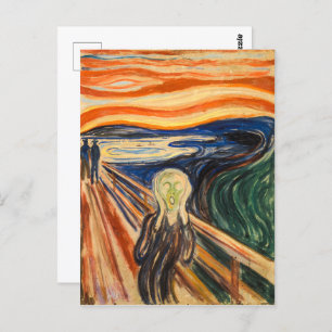The Scream Edvard Munch Postcard