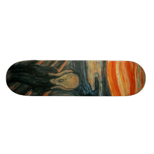 The Scream - Edvard Munch Skateboard