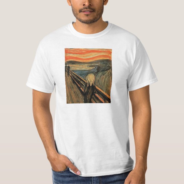 The Scream Edvard Munch T-Shirt (Front)