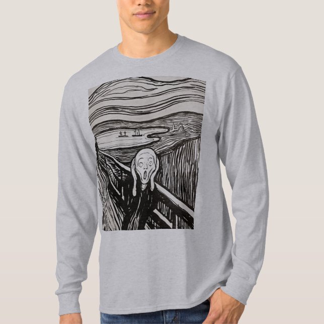 The Scream Edvard Munch T-Shirt (Front)