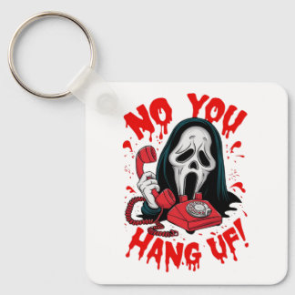 the _Scream_ franchise holding a redtelephone Key Ring