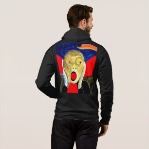 The Scream Inspired Painting Hoodie