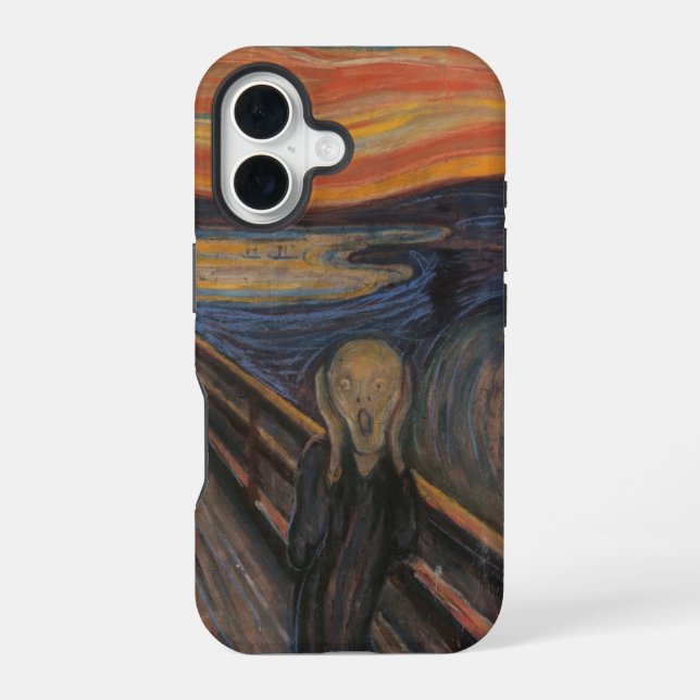The Scream iPhone 16 Case (Back)