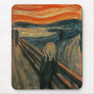 The Scream Mouse Mat