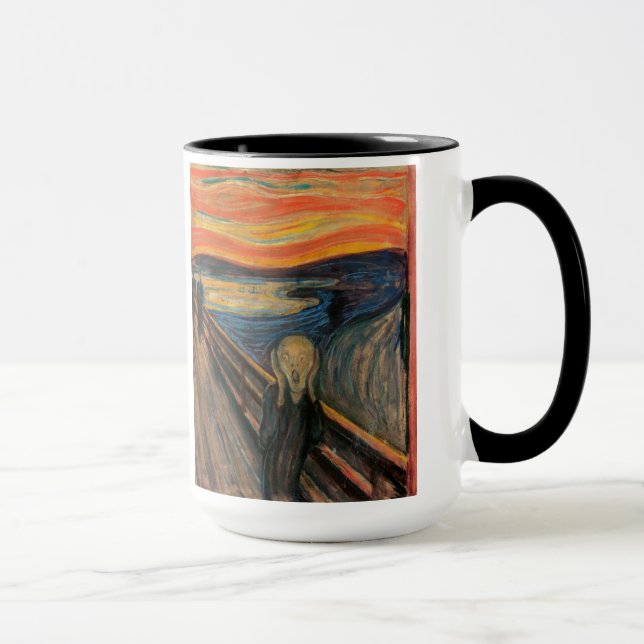 'The Scream' Mug (Right)