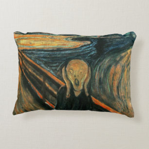 The Scream Munch Modern Art Abstract Decorative Cushion