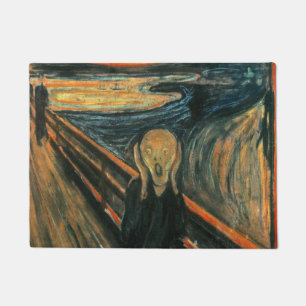 The Scream Munch Modern Art Abstract Doormat