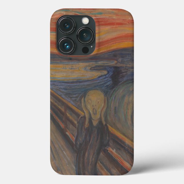 The Scream of Nature by Edvard Munch 1893 Case-Mate iPhone Case (Back)