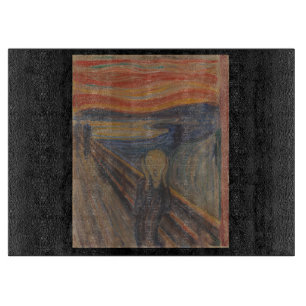 The Scream of Nature by Edvard Munch 1893 Cutting Board