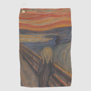 The Scream of Nature by Edvard Munch 1893 Golf Towel