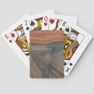 The Scream of Nature by Edvard Munch 1893 Playing Cards