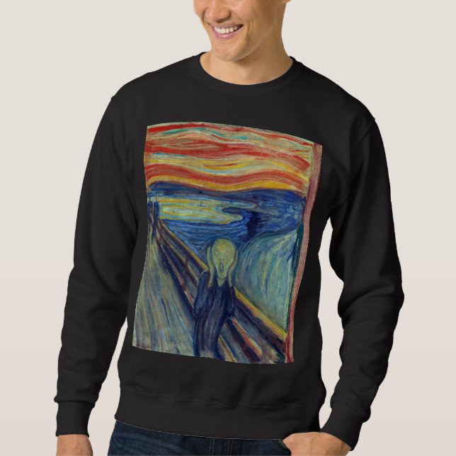 The Scream (of Nature) Edvard Munch  Sweatshirt (Front)