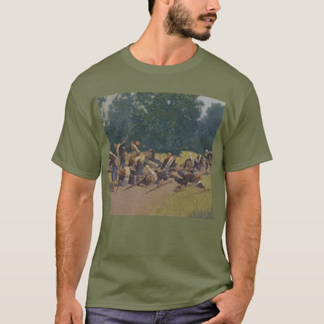The Scream of Shrapnel at San Juan Hill T-Shirt (Front)