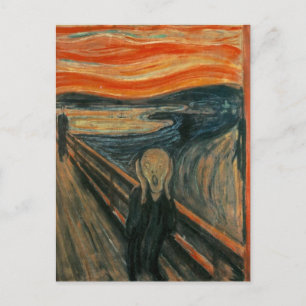 The Scream Postcard