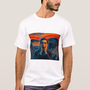 The Scream Reimagined – Bold Expression Men’s T-Shirt