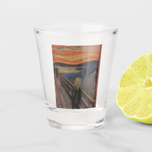 The Scream Shot Glass