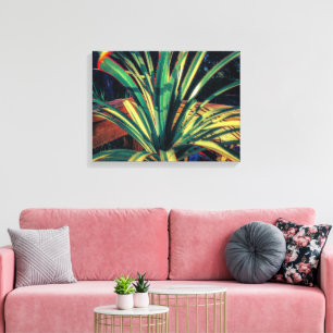 The Screw Pine has Sharp Edges Canvas Print