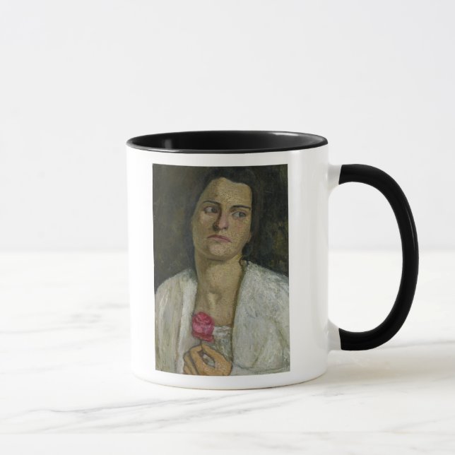 The Sculptress Clara Rilke-Westhoff  1905 Mug (Right)
