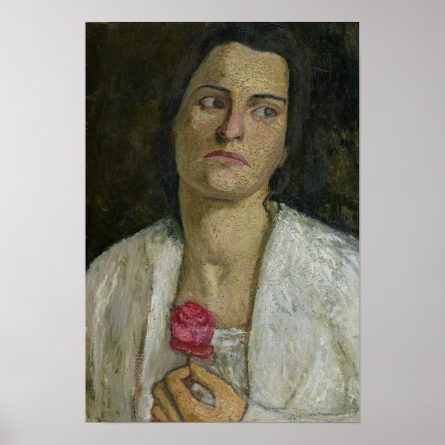 The Sculptress Clara Rilke-Westhoff  1905 Poster (Front)