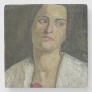The Sculptress Clara Rilke-Westhoff 1905 Stone Coaster