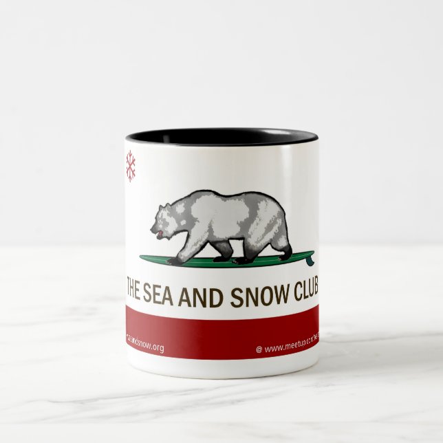The Sea and Snow Club - Customisable Mug (Center)
