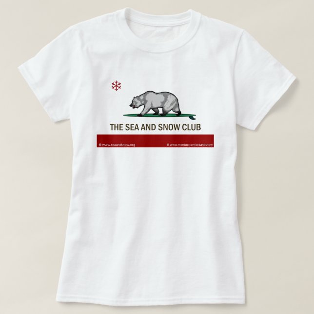 The Sea and Snow Club - Standard 2009 T-Shirt (Design Front)