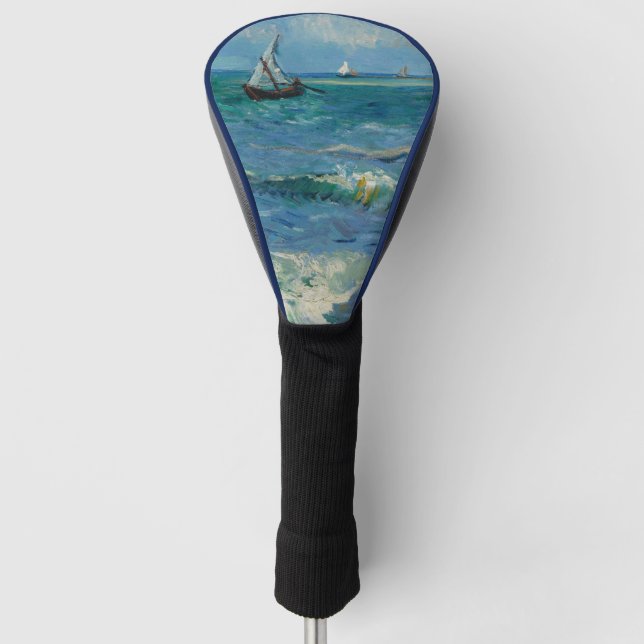 The Sea at Les Saintes Maries de la Mer | Van Gogh Golf Head Cover (Front)