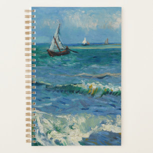 The Sea at Les Saintes Maries de la Mer Van Gogh Planner