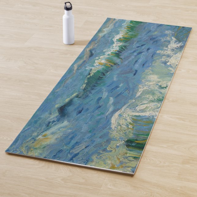 The Sea at Les Saintes Maries de la Mer | Van Gogh Yoga Mat (In Situ)
