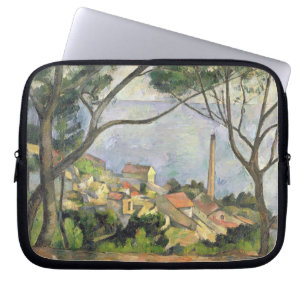 The Sea at l'Estaque, 1878 Laptop Sleeve