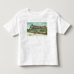The Sea Beach Hotel from the Beach Toddler T-Shirt