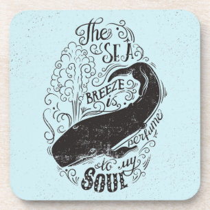 The Sea Breeze Is Perfume Coaster