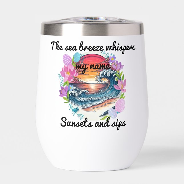 The sea breeze whispers my name (Front)