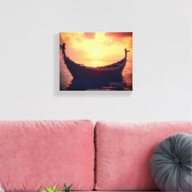 The Sea Canvas Print