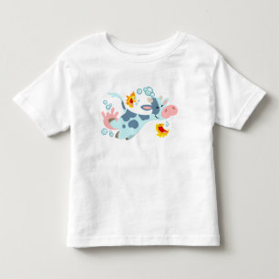 The Sea Cow and Fish Friends children T-shirt