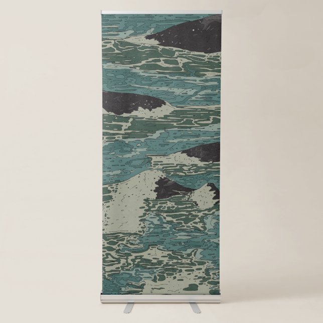 The Sea Is Calling Retractable Banner (Front)