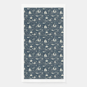 The Sea Never Fights Against The Storm Napkin
