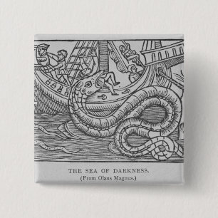 The Sea of Darkness 15 Cm Square Badge