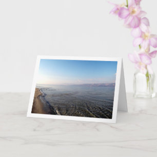 The Sea of Galilee, Israel Card