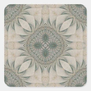 The Sea of Okhotsk Square Stickers